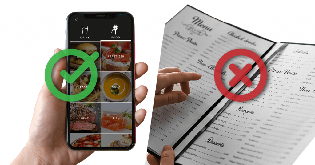 no paper menu yes digital menu ord2eat